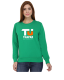 Thapar University Round Neck Sweatshirt for Women - TU Design