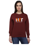 NIT Hamirpur Round Neck Sweatshirt for Women - Classic Design
