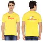 Thapar University Round Neck T-shirts for Men - Life Lives Here Design