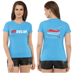 IIT Delhi Round Neck T-shirt for Women - Best Days of my Life Design Design