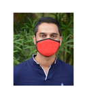 FACE PROTECTOR WITH EAR LOOP - RED, ROYAL BLUE, CHARCOAL COLOUR (Pack of 3)