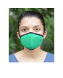 FACE PROTECTOR WITH LONG LOOP - GREEN COLOUR (Pack of 3)