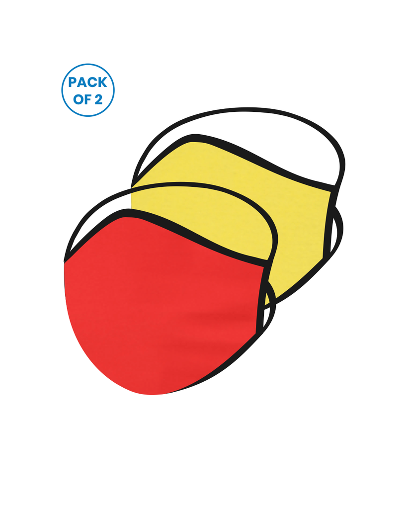 Kids - FACE PROTECTOR WITH LONG LOOP (Pack of 2)