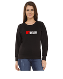 IIT Delhi Round Neck Sweatshirt for Women - The Block Design