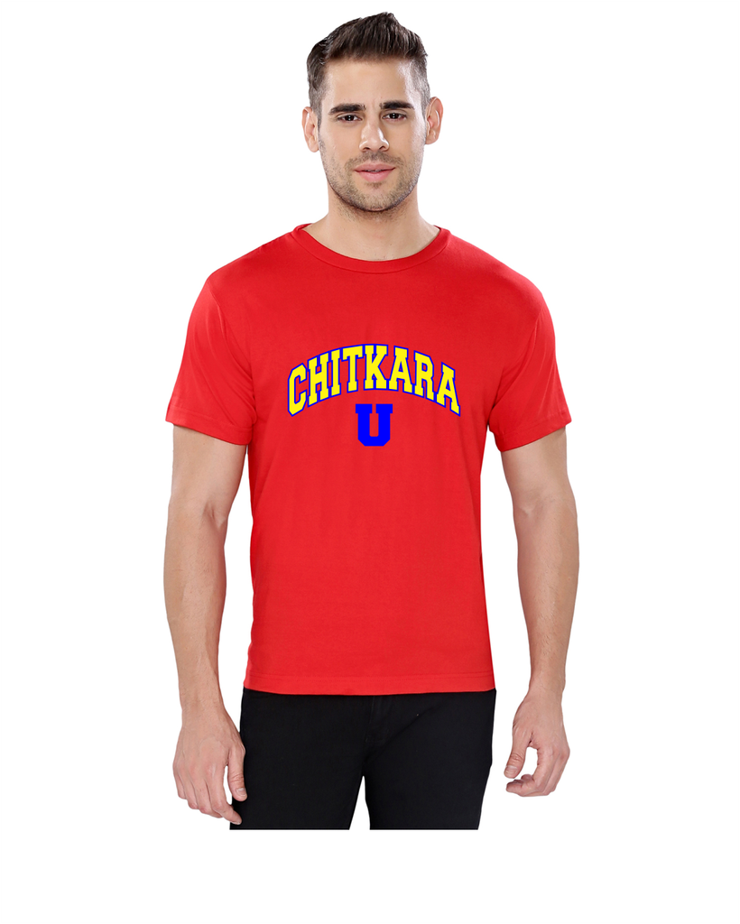 Chitkara University Round Neck T-Shirt