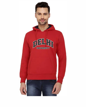 Delhi University Hooded Sweatshirt for Men
