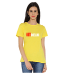 IIT Delhi Round Neck T-shirt for Women - The Block Design