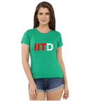 IIT Delhi Round Neck T-shirt for Women - IIT D(Delhi) Design