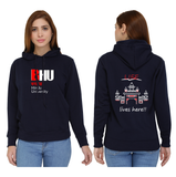 Banaras Hindu University (BHU) Classic Hoody for Women - Life Lives Here Design