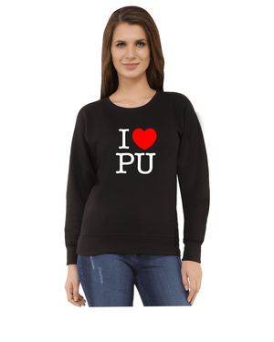 Panjab University Round Neck Sweatshirt for Women