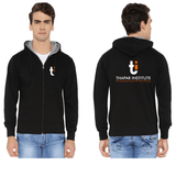 Thapar University Zipper Hoodie for Men - TI Design