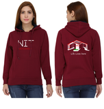 NIT Hamirpur Classic Hoody for Women - Life Lives Here Design