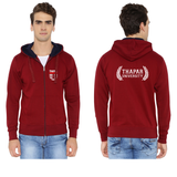 Thapar Unversity Zipper Hoodie for Men - Thapar U Design