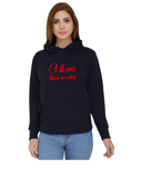 Chitkara University Classic Hoody for Women - Cursive Design