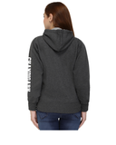 Chandigarh University Zipper Hoody for Women - CU Sleeve Design