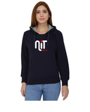 NIT Hamirpur Classic Hoody for Women - Cursive Design